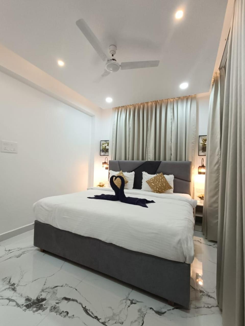 Saldanha Kyle Gardens Apartment Calangute Phòng bức ảnh